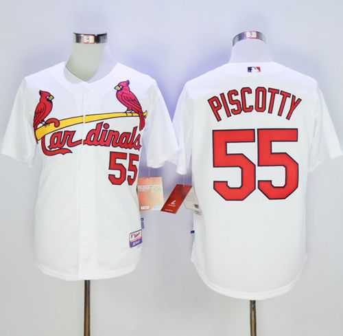 St. Louis Cardinals #55 Stephen Piscotty White Cool Base Stitched Baseball Jersey,We sell and wholesale St. Louis Cardinals #55 Stephen Piscotty White Cool Base Stitched Baseball Jersey on line form chian!
